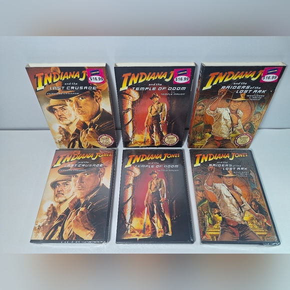 Indiana Jones 3 movies dvd with slipcover - Picture 4 of 12